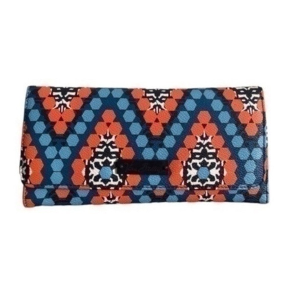 Vera Bradley Geometric Print TriFold Wallet
